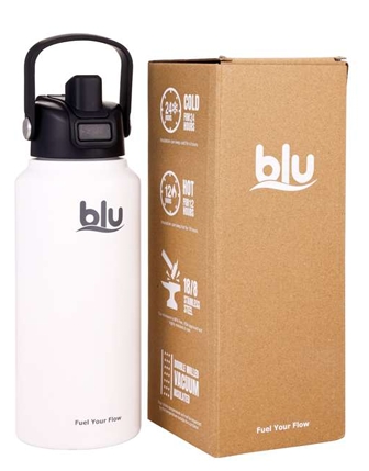 BLU Chug Lid Bottle - White